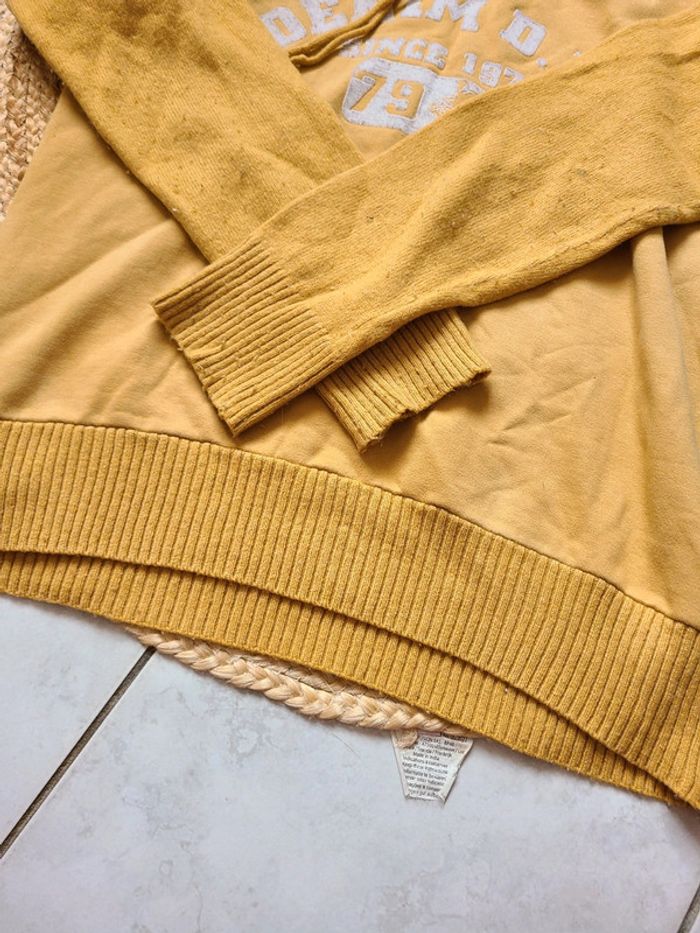 Sweat jaune L - photo numéro 6