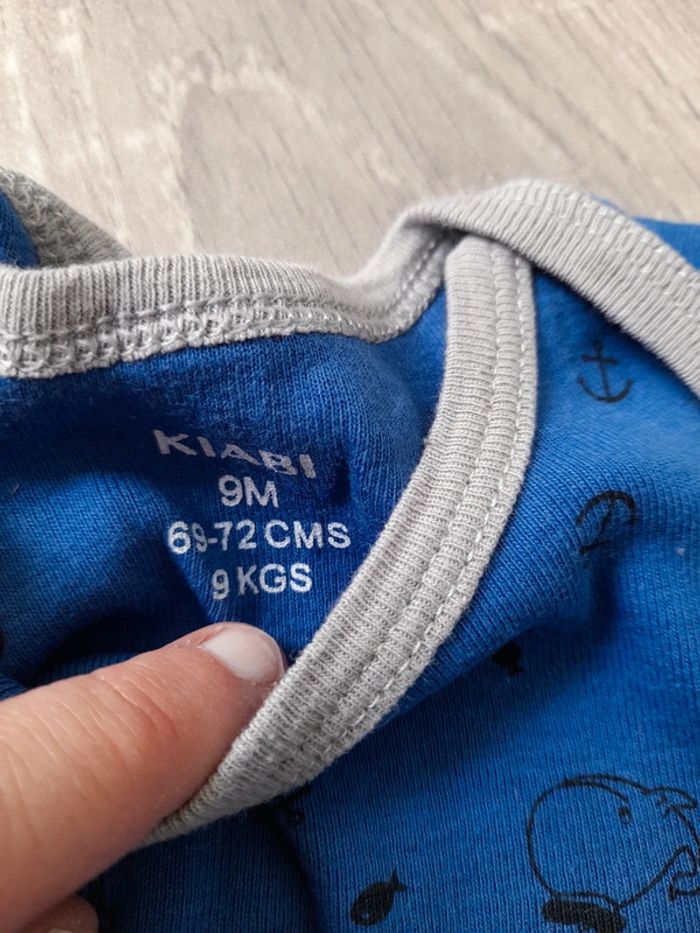 Lot de 2 body combishort 9 mois - photo numéro 4