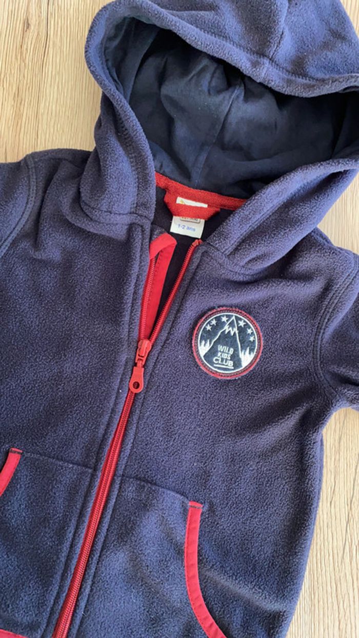 Veste zippé polaire - photo numéro 2