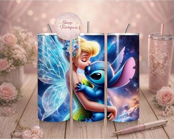 Fée clochette x Stitch - Thermos 590ml