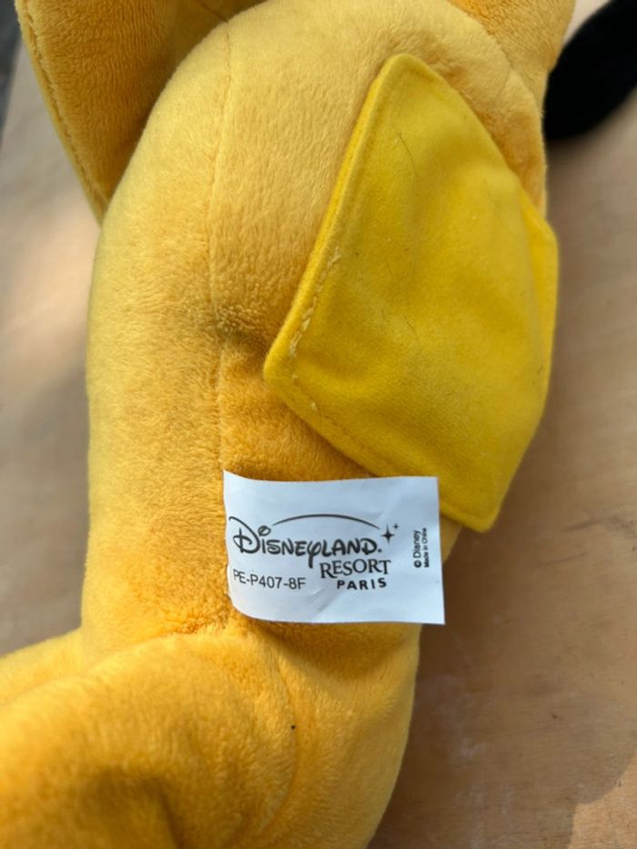 Peluche pluto Disneyland qui ronfle - photo numéro 4