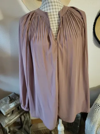 Blouse plissé