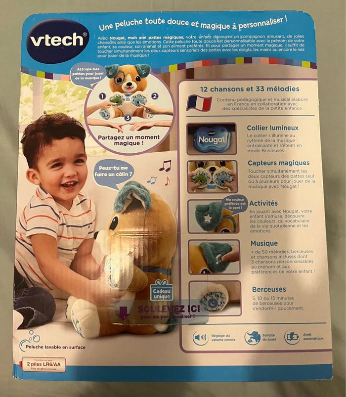 Nougat ,mon ami pattes magiques vtech (1 à 5 ans ) - photo numéro 2