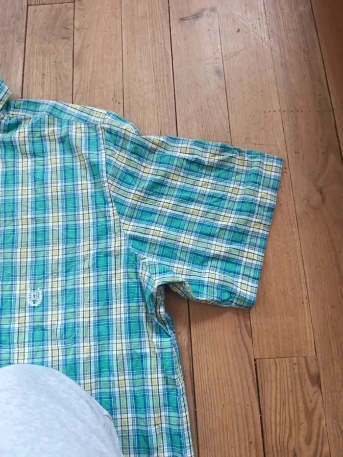 Chemise chaps manche courte verte XXL - photo numéro 4