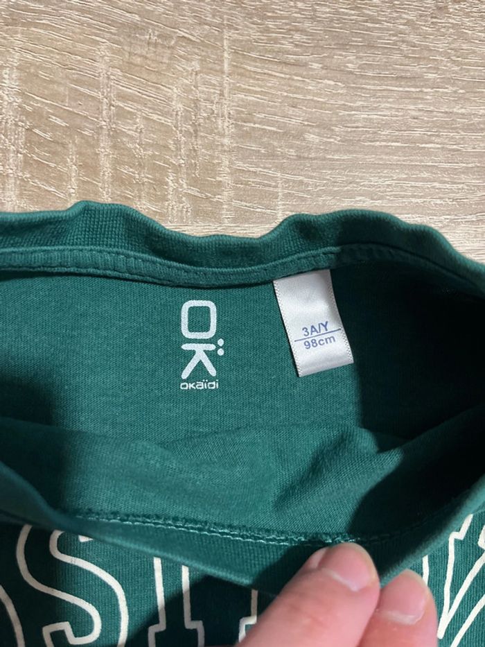 T-shirt vert - photo numéro 2