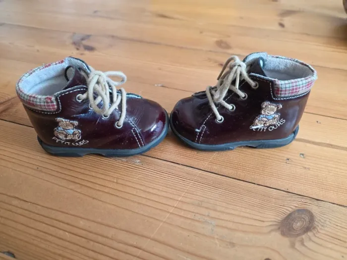 Lot de 2 paire de chaussure/chausson 15-17 - photo numéro 6