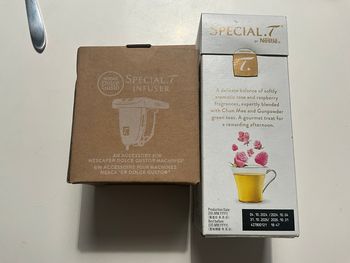 Spécial T dolce gusto neuf il y a un infuser plus une boîte de thé 