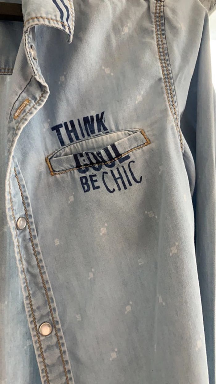 chemise jean Bourget - photo numéro 3