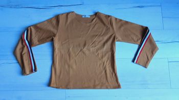 Vêtement femme pull léger moutarde New collection taille S