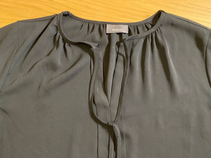 Yessica C&A Blouse noire manches longues Taille M/38 - photo numéro 4