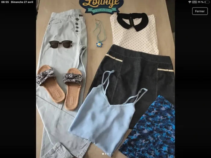 Lot vêtements femme