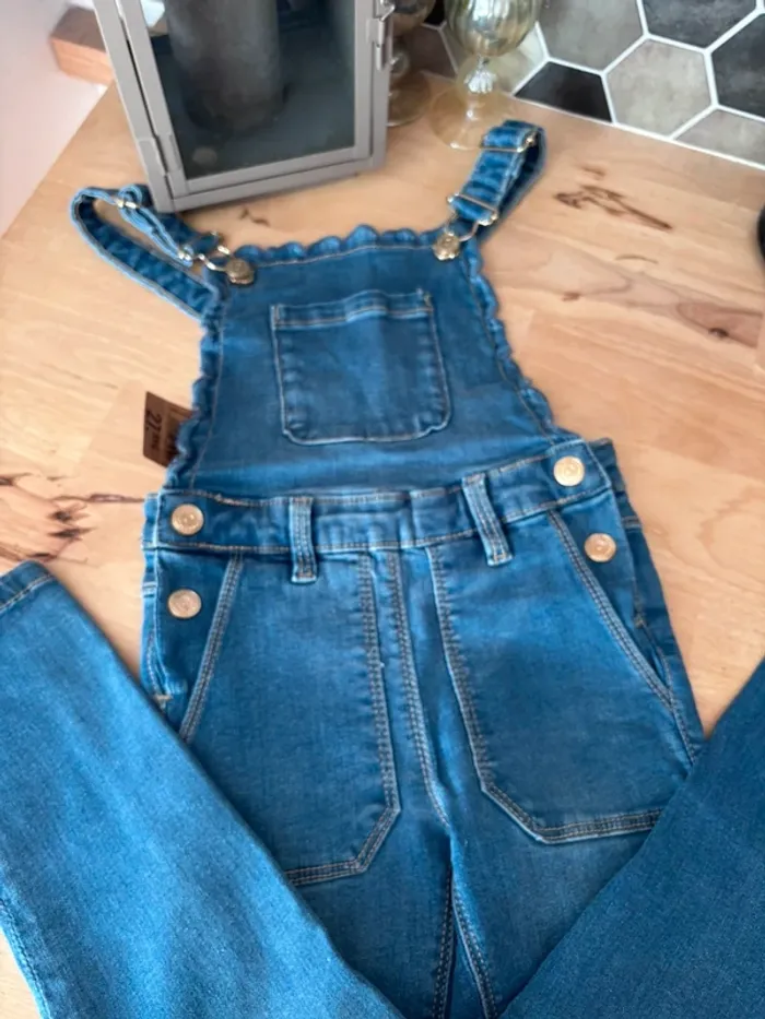 👖Salopette Tape à l’Œil neuve – Taille 4 ans 👖 - photo numéro 2