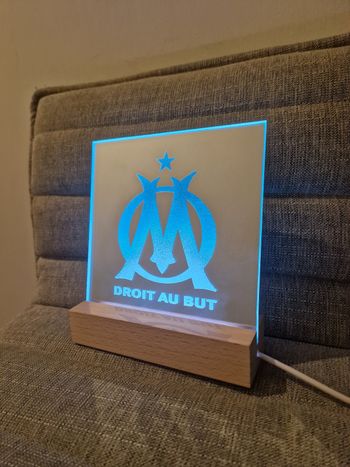 Lampe led olympique de marseille