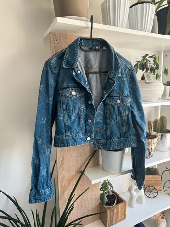 Veste en jean love