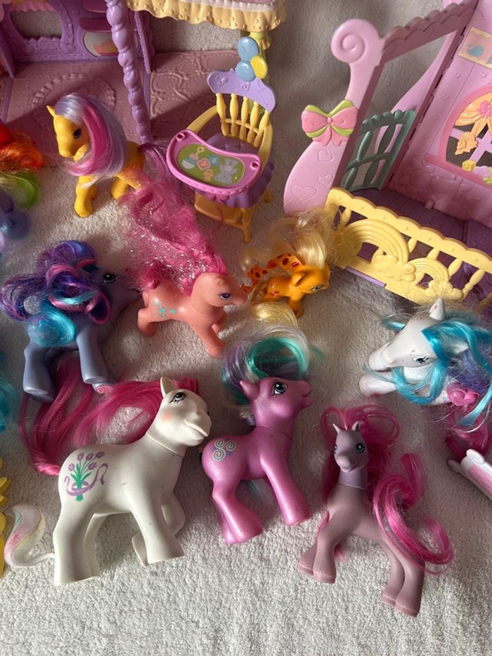 Grand lot My Little Pony vintage – Maison + accessoires + 23 poneys - photo numéro 4