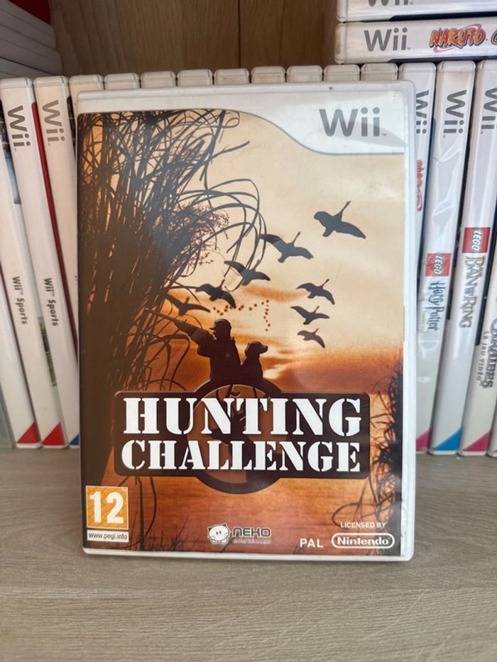 Hunting challenge jeu Wii chasse