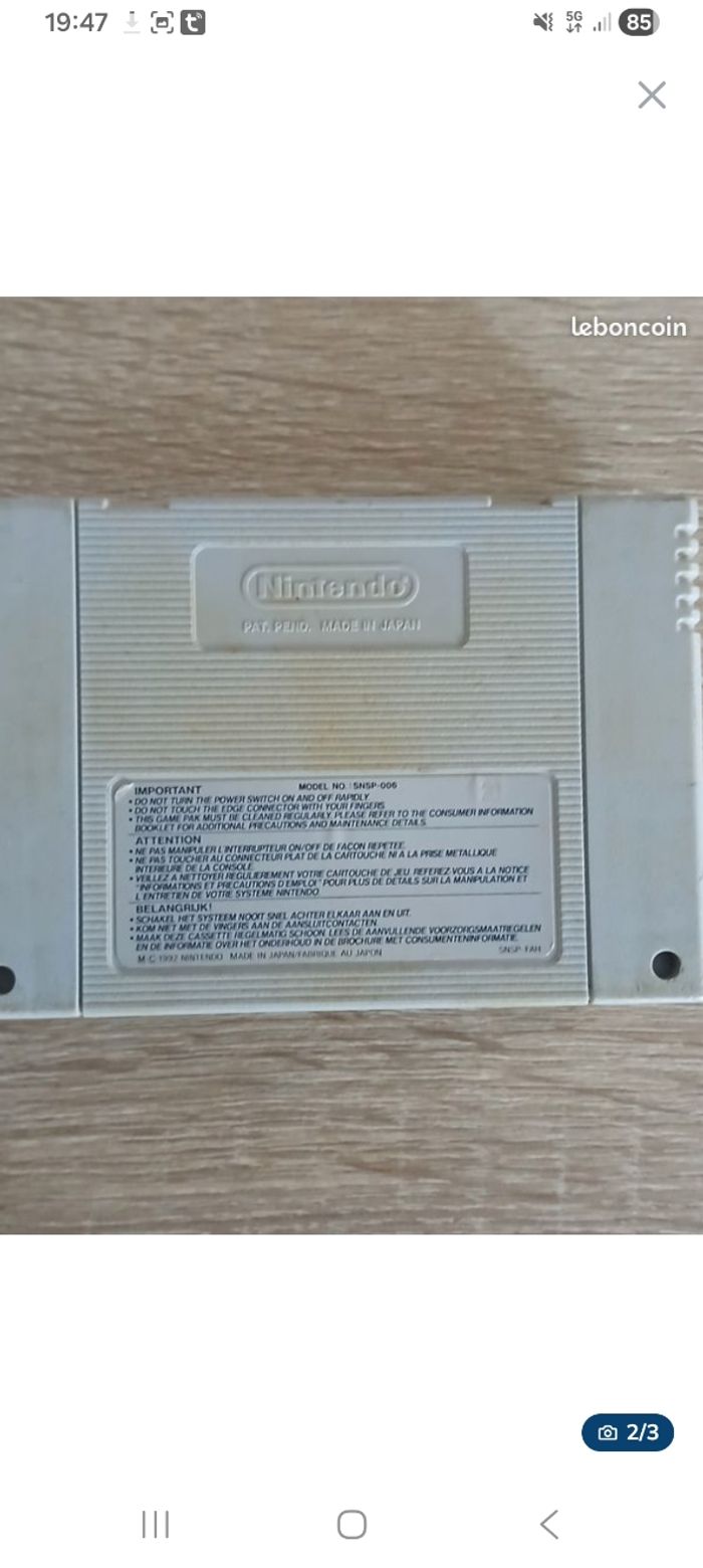 Street fighter super nintendo - photo numéro 2