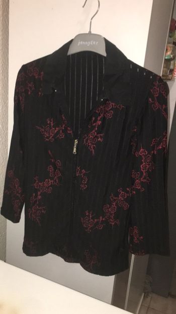 Chemise à fermeture éclaire