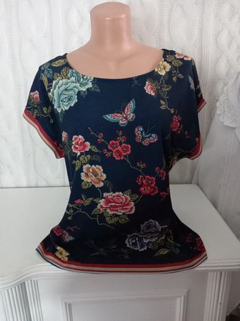 Blouse fleurie grain de malice taille L