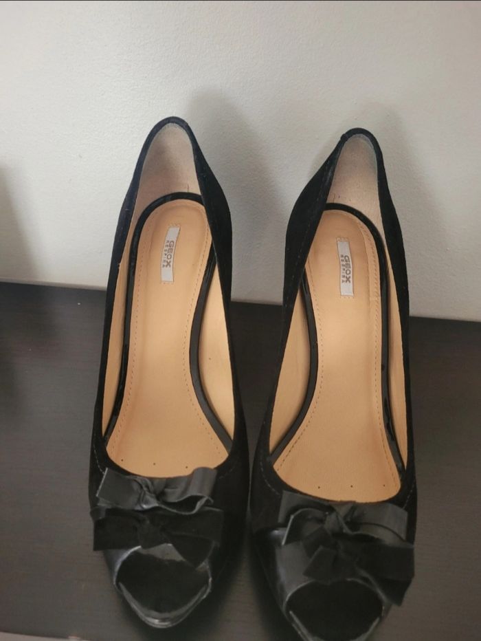 Escarpins talons geox noir - photo numéro 6