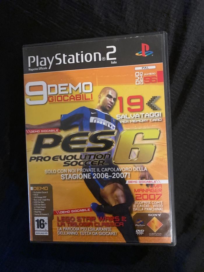 PES 6 ps2 demo - photo numéro 1