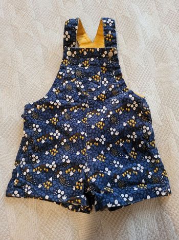 Salopette velour 3 mois
