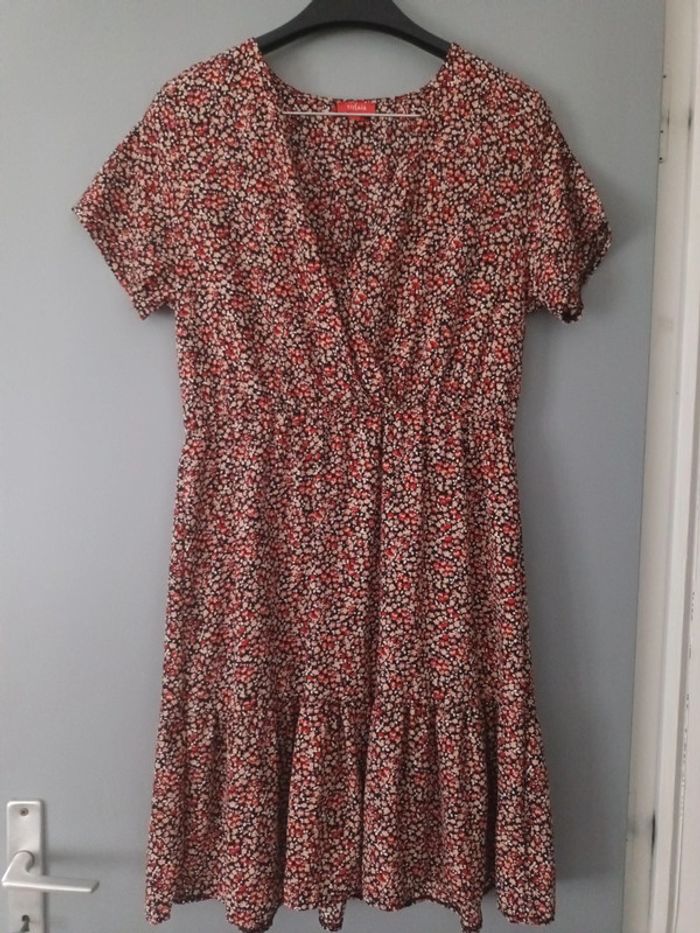 Robe à fleurs tissaia