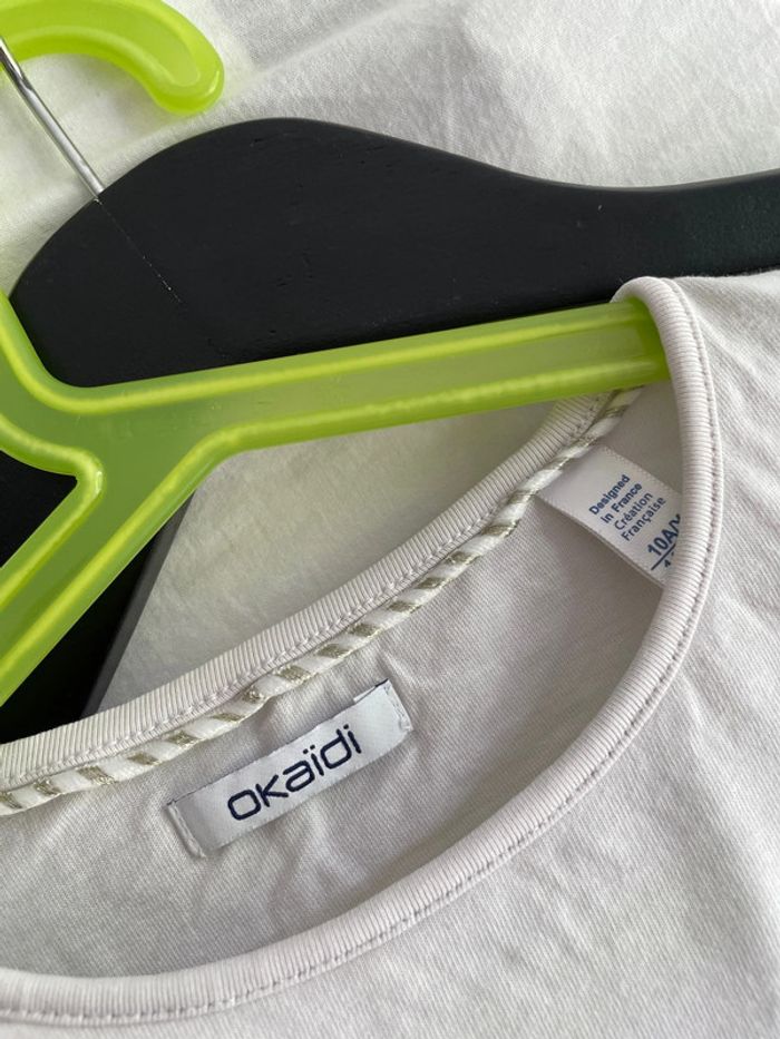 T-shirt 10 ans okaidi - photo numéro 3