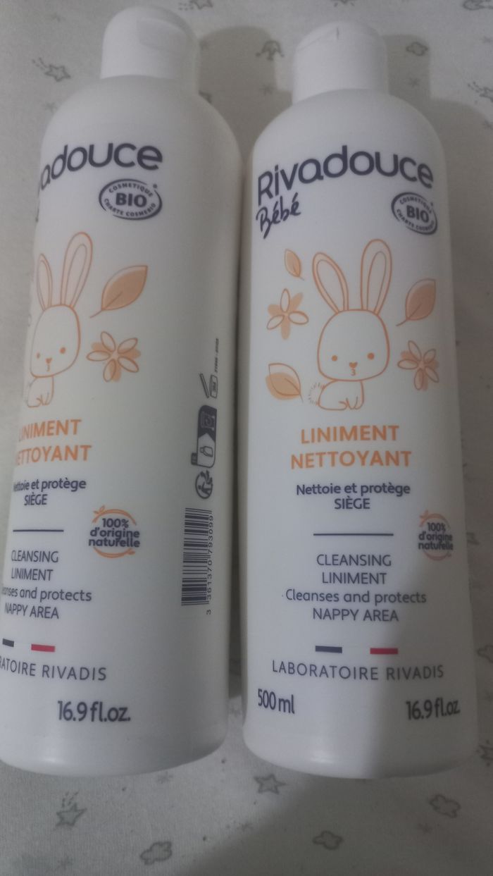 Liniment nettoyant rivadouce bébé