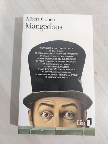 Livre poche Mangeclous Albert Cohen