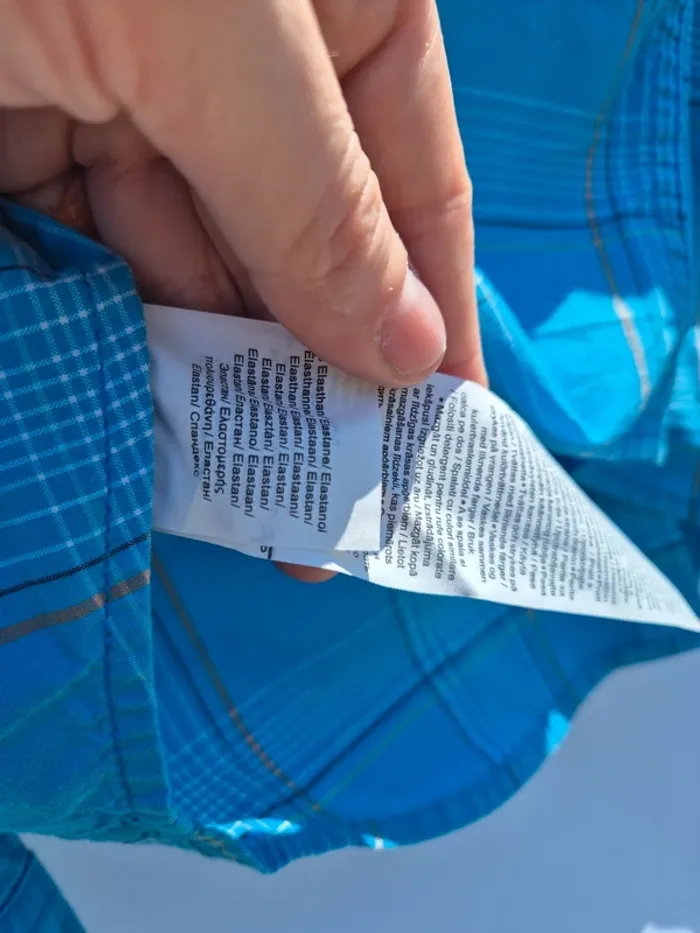 Chemise bleue a carreaux - photo numéro 4