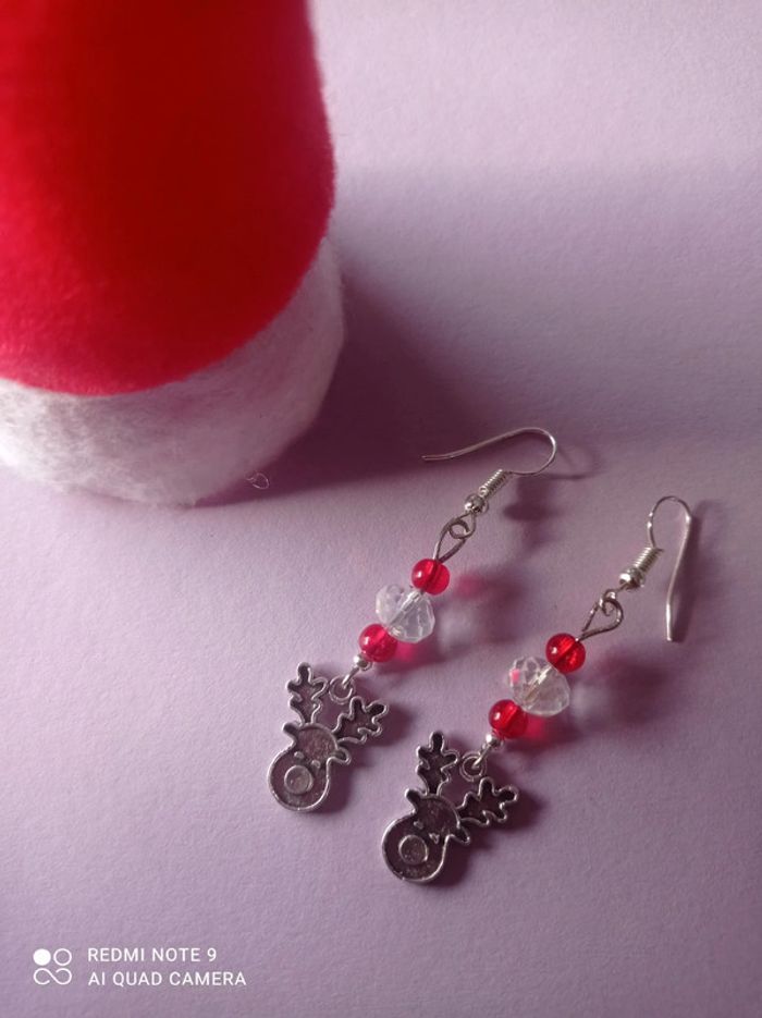 Boucles d'oreilles rennes - photo numéro 2