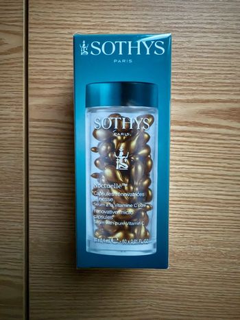Sothys noctuelle capsules rénovatrices jeunesse