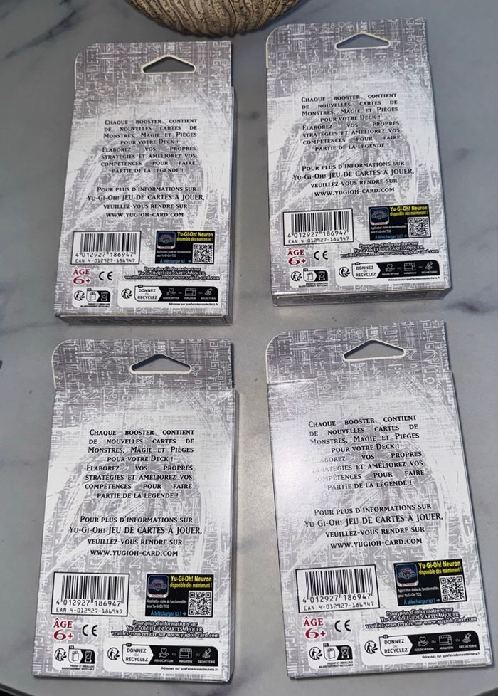 4 Tripack Booster - Yu Gi Oh - Lumière De La Destruction - photo numéro 2