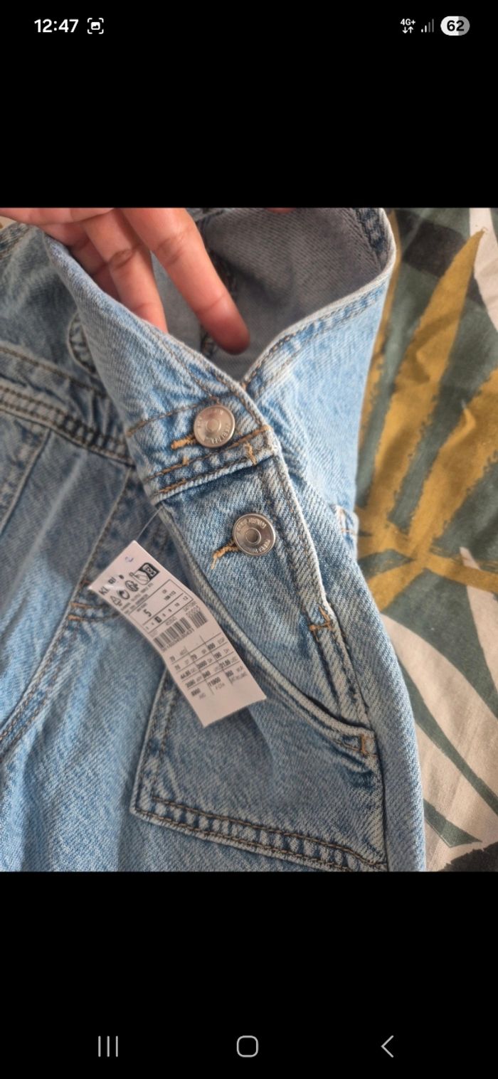 Salopette short 5 ans mixte - photo numéro 3