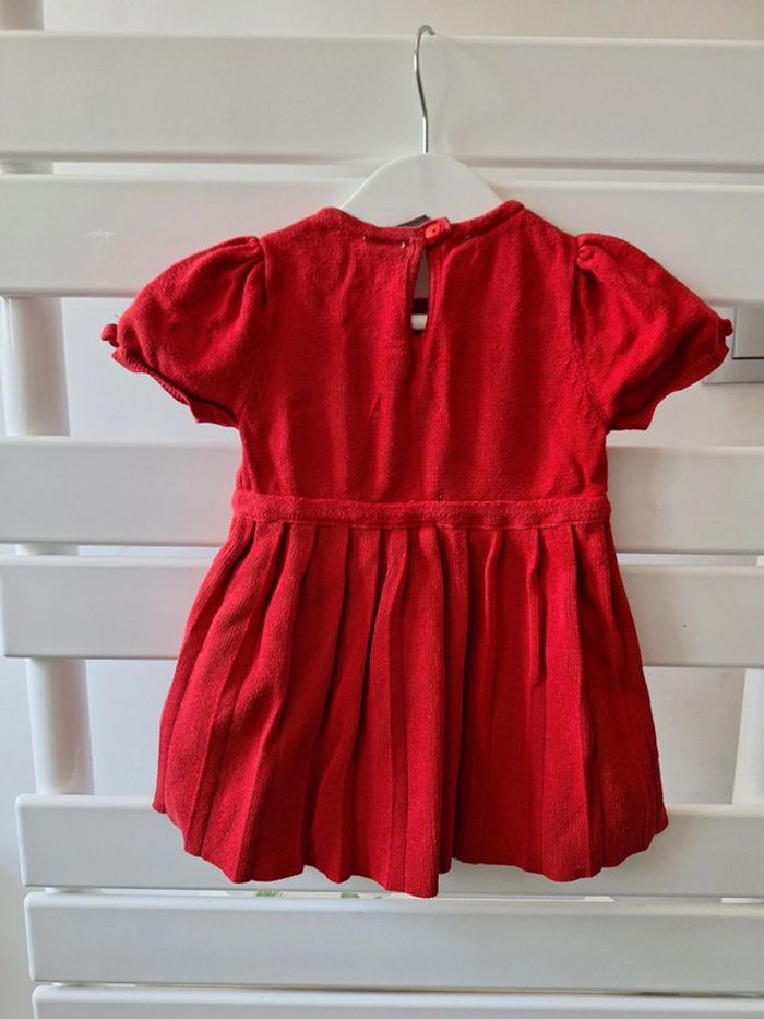 Robe Rouge 100% Coton H&M - photo numéro 3