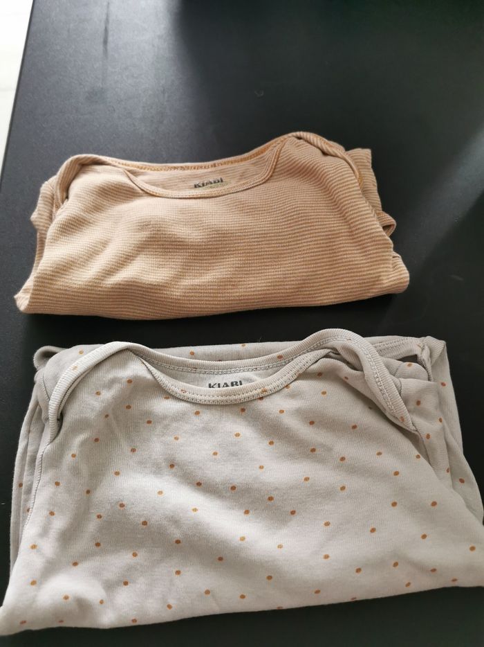 Lots de deux body manche longue