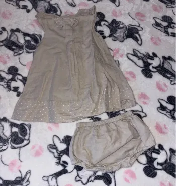 Robe + culotte fille