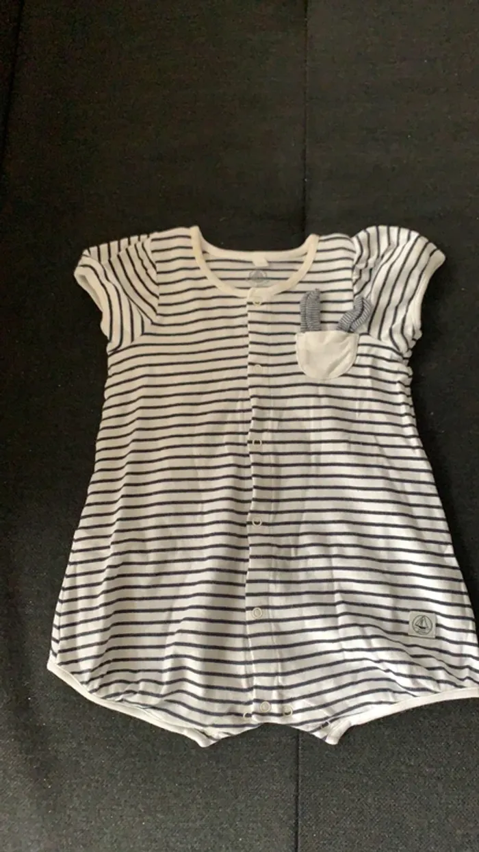 Combishort Petit Bateau