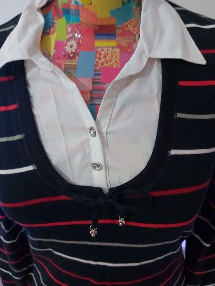 Chemisier rayé - photo numéro 2