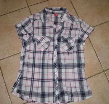 chemise à carreaux femme taille 38