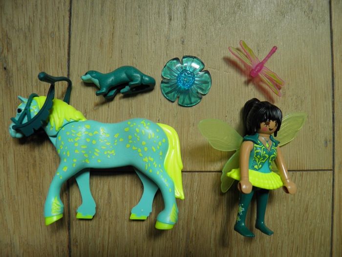 Playmobil 9137 Fée avec cheval complet + boîte - photo numéro 6