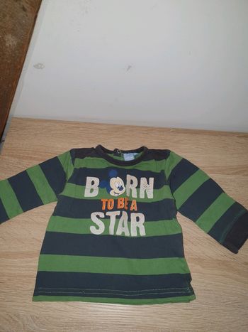 Tee-shirt Disney longues manches