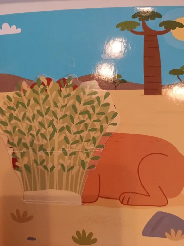 Livre sonore les animaux de la savane - photo numéro 10