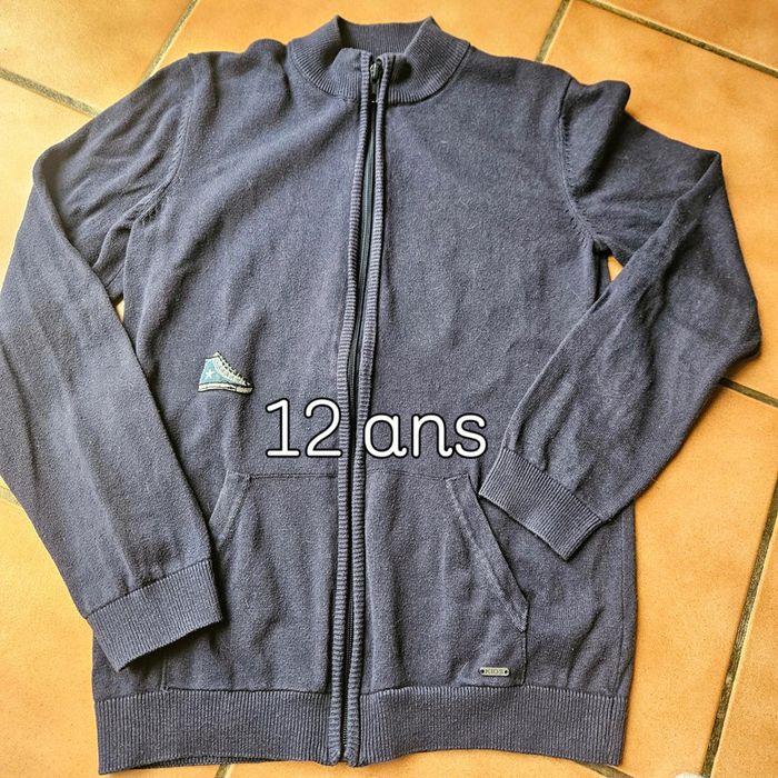 Gilet marine - 12 ans