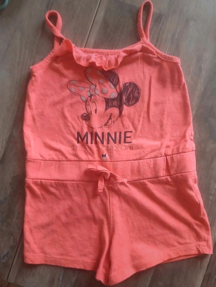 Combishort minnie 4 ans