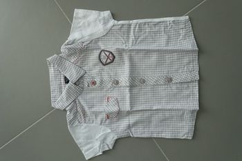 Chemise manches courtes 12 mois