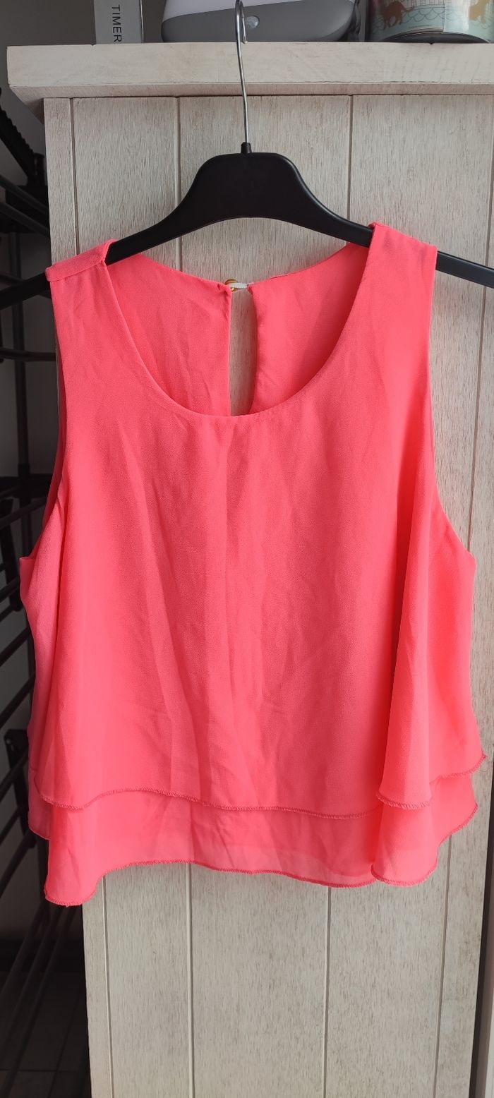 Débardeur à volants