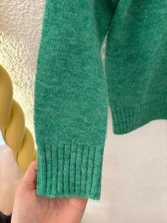 Pull Soeur Envie vert / taille XS - photo numéro 3
