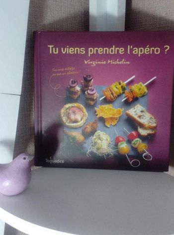 Livre de recettes Tu viens prendre l'apéro